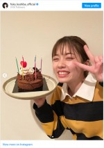 25歳の誕生日を迎えた小芝風花　※「小芝風花」インスタグラム