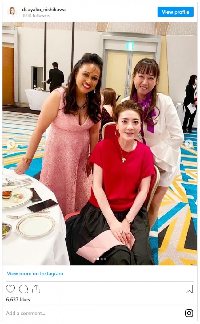 西川史子、小学生の時から大ファン　松田聖子のディナーショーに感動「第一声から、泣き通し」