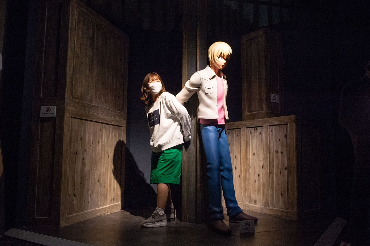 劇場版『名探偵コナン』企画展の様子を公開　名場面でコナン＆降谷零と記念撮影も！