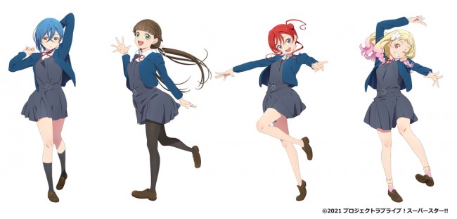 『ラブライブ!スーパースター!!』Liella!2期生新メンバー集合ビジュアル