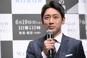 小泉孝太郎、『連続ドラマW　松本清張　眼の壁』完成報告会に登場