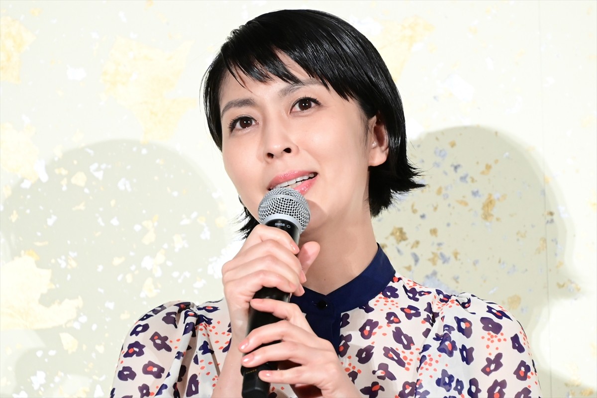 松たか子「こんなカッコいい人いていいの？」初夫婦役の役所広司が演じる侍をベタ褒め