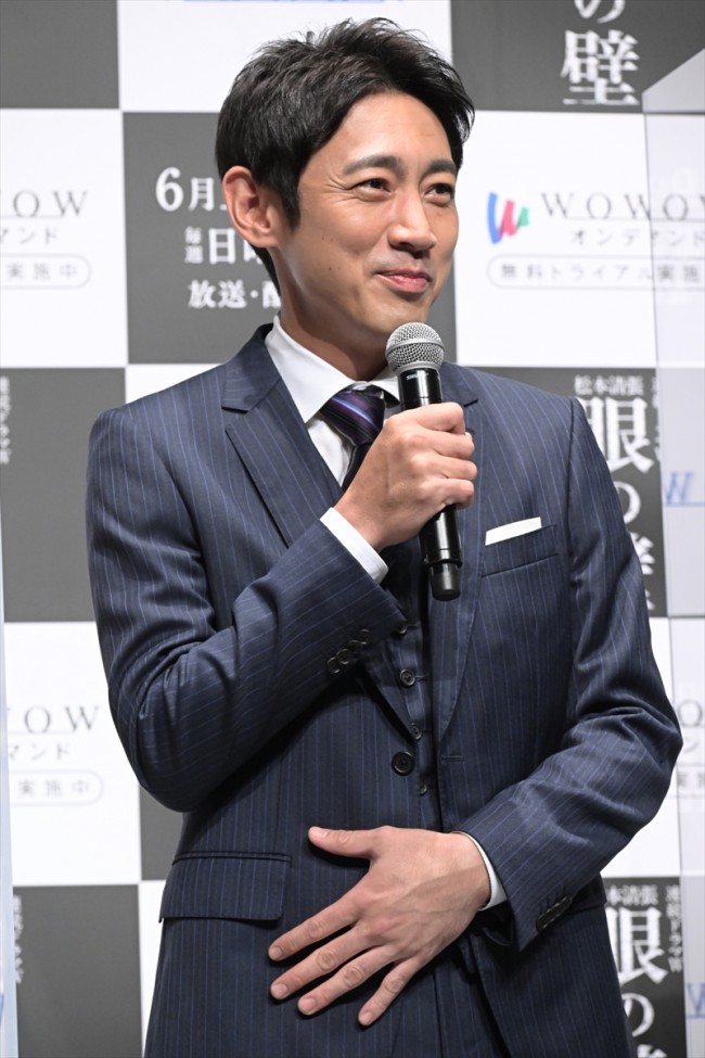 【二次使用不可】『連続ドラマW　松本清張　眼の壁』完成報告会　20220530実施