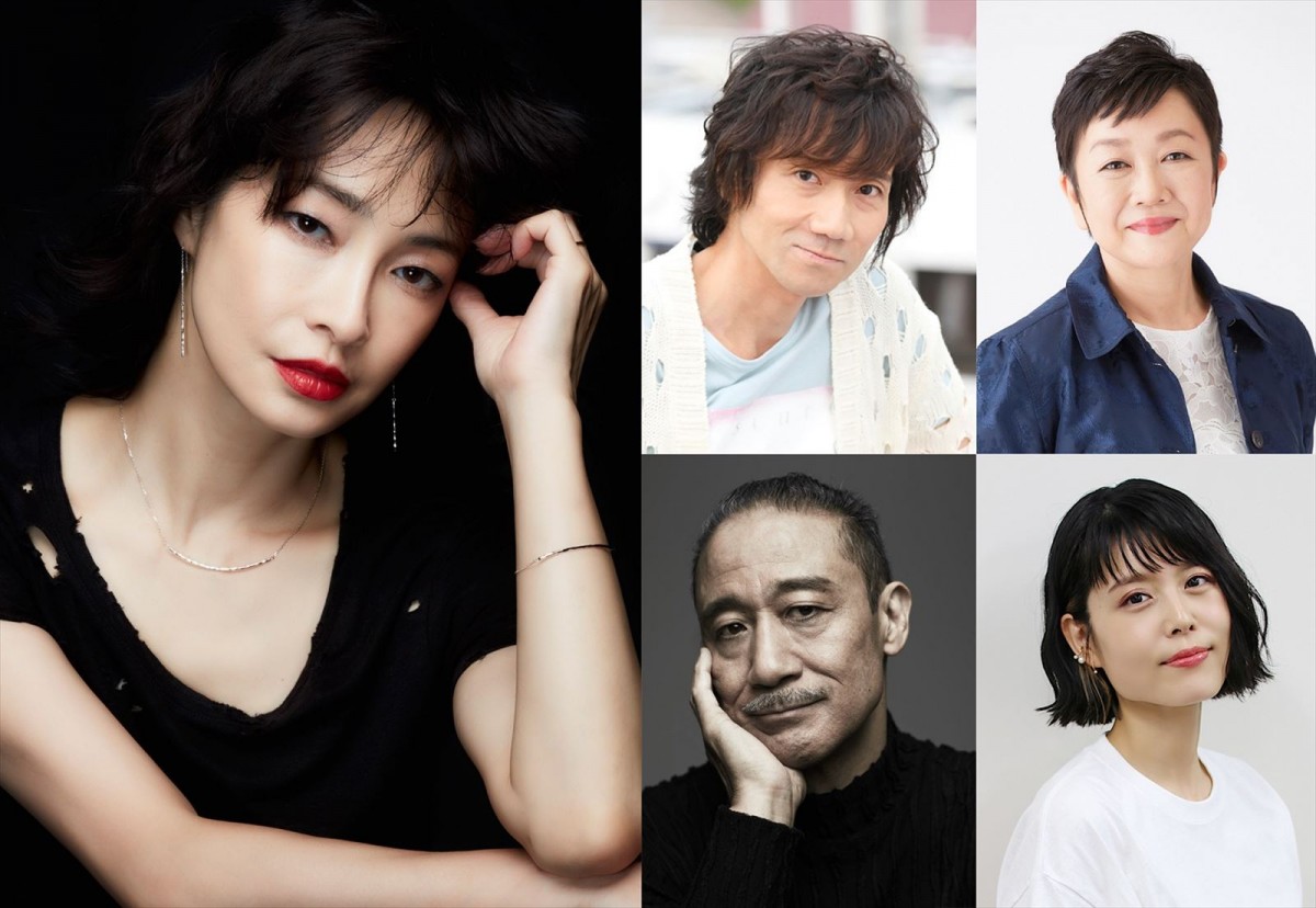 映画『バズ・ライトイヤー』日本版声優を務める(左側)りょう(右上段左から)三木眞一郎、磯辺万沙子、(右下段左から)銀河万丈、沢城みゆき