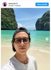 数年ぶりにまとまった休暇をとったという山下智久　※「山下智久」インスタグラム