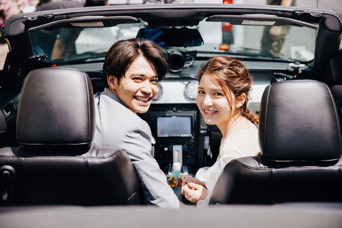 『私たち結婚しました』川島海荷＆中田圭祐、観覧車でキス　「あんな初心なチュー…」高橋みなみ大興奮