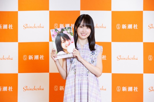 乃木坂46賀喜遥香1st写真集 『まっさら』刊行記念オンライン取材会を行なった賀喜遥香