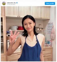 綾野剛の“妻役”榮倉奈々　※日曜劇場『オールドルーキー』公式インスタグラム