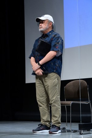 五十嵐匠監督、映画『島守の塔』完成披露試写会に登場