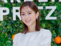桐谷美玲、「CHANDON SECRET GARDEN MIDPARK LOUNGE」オープニングセレモニーに登場