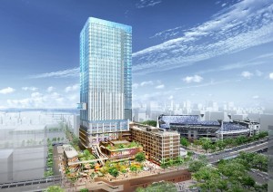 JR「関内」駅前に「横浜市旧市庁舎街区活用事業」 着工