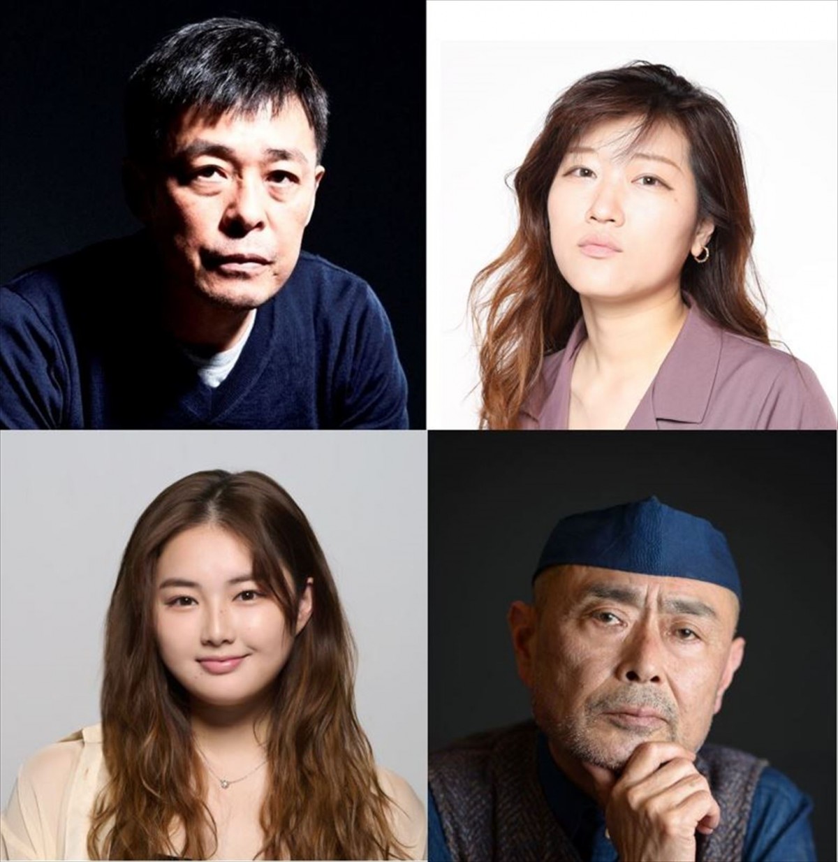 ZIP！朝ドラマ『泳げ！ニシキゴイ』に出演する（上段左か）光石研、ヒコロヒー、（下段左か）箭内夢菜、伊武雅刀