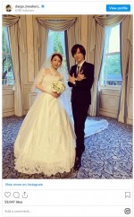 姉の晴れの日に2ショット　※「DAIGO」インスタグラム