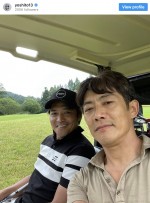 【写真】反町隆史、大久保嘉人とゴルフへ　2ショットに反響「豪華なコンビ」「めっちゃイケおじですね」