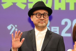 内田英治監督、映画『異動辞令は音楽隊！』完成披露試写会に登場