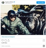 愛車・カワサキZ1への愛にあふれた写真たち　※「市原隼人」インスタグラム