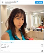 美しい…有村架純　※「有村架純」インスタグラム