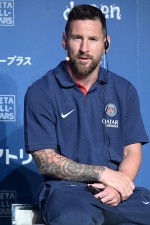 リオネル・メッシ、『エアトリ presents PSG JAPAN TOUR 2022』開幕記者会見に登場