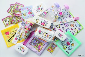 BT21ランチシリーズ”第2弾は“minini”デザイン！　全14種をラインナップ