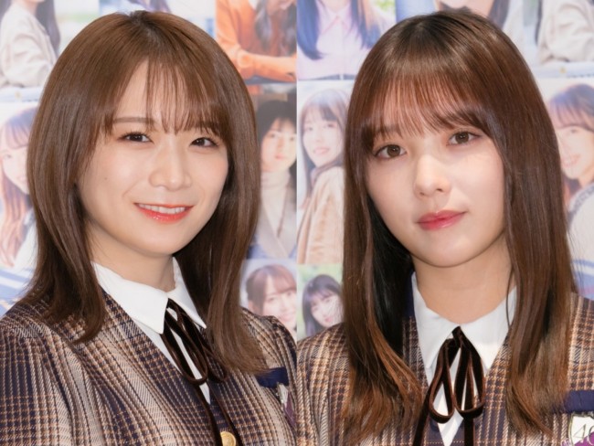 （左から）乃木坂46・秋元真夏、与田祐希
