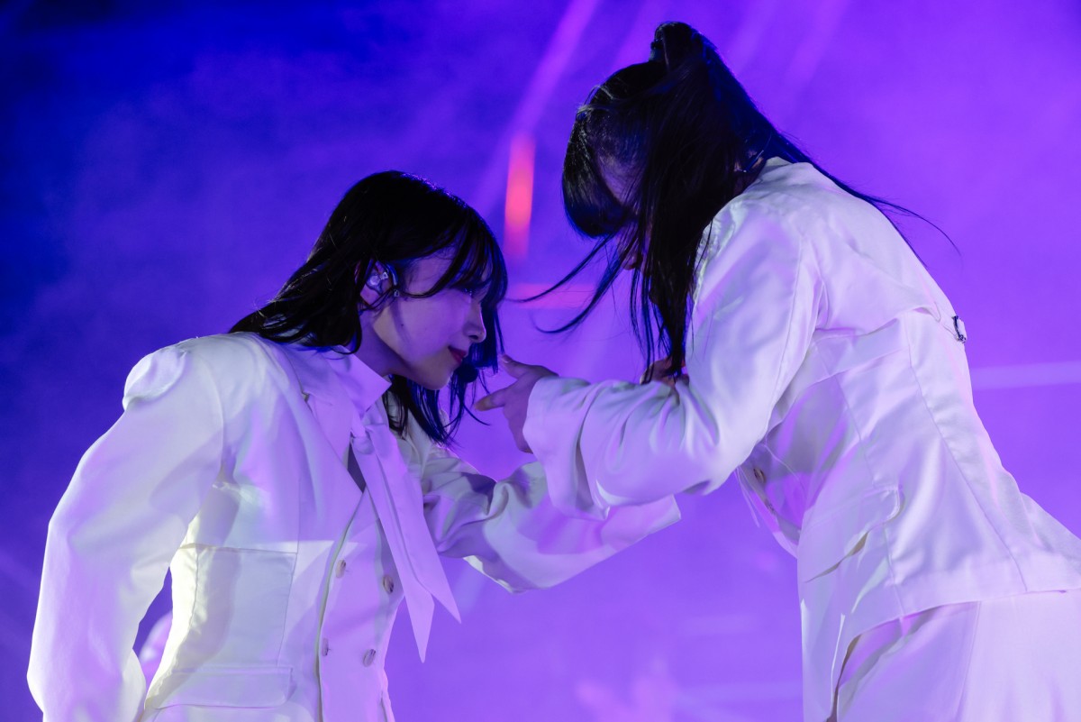 櫻坂46・尾関梨香＆原田葵が卒業セレモニー　7年間のアイドル活動に感謝