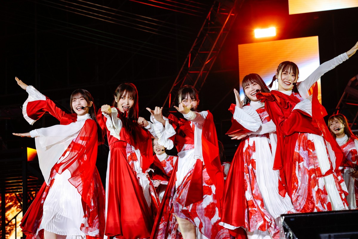 櫻坂46・尾関梨香＆原田葵が卒業セレモニー　7年間のアイドル活動に感謝