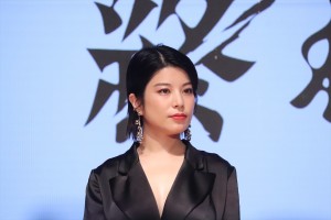 さとうほなみ、縦型ドラマ『終わらせる者』完成報告イベントに登場