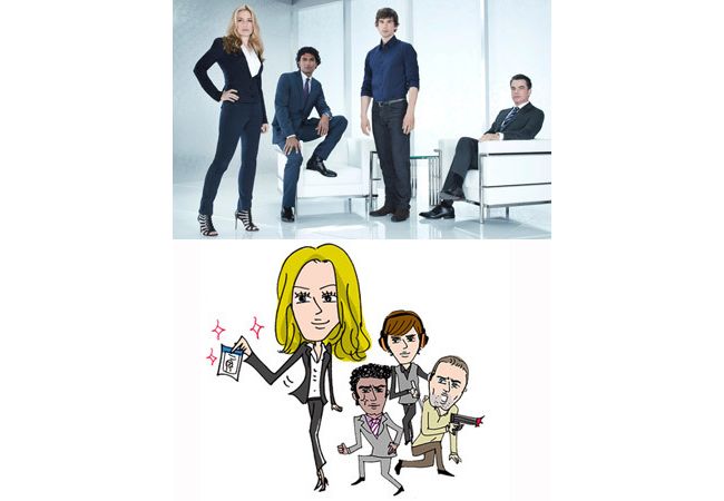 女性誌にひっぱりだこの超人気イラストレーターが魅力を紹介 コバート アフェア は 粋 な男子の宝庫だった 12年8月3日 海外ドラマ クランクイン