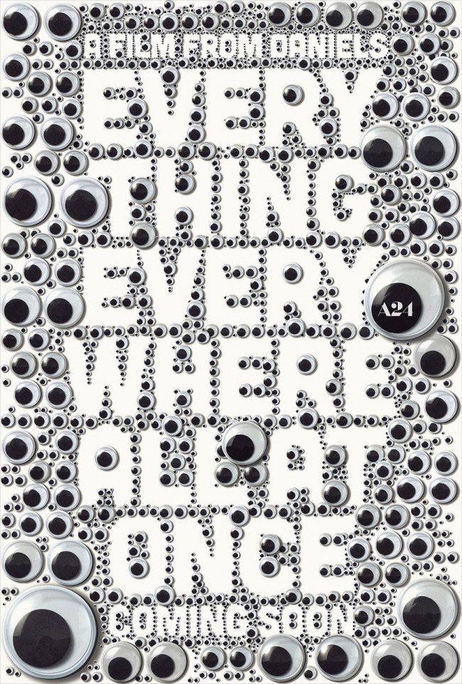映画『EVERYTHING EVERYWHERE ALL AT ONCE(原題)』海外版ティザーポスター