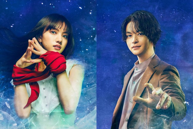 ドラマ『霊媒探偵・城塚翡翠』に出演する(左から)清原果耶、瀬戸康史