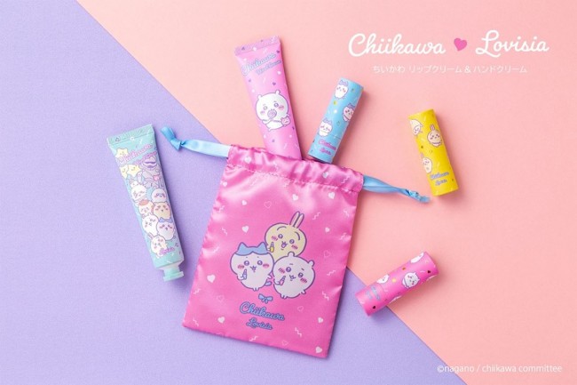ちいかわのハンドクリーム&リップクリーム登場! ニューレトロを ...