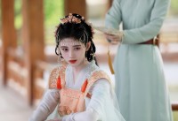 『宮廷衛士の花嫁』ヒロイン・姜保寧（きょうほねい）を演じたジュー・ジンイー