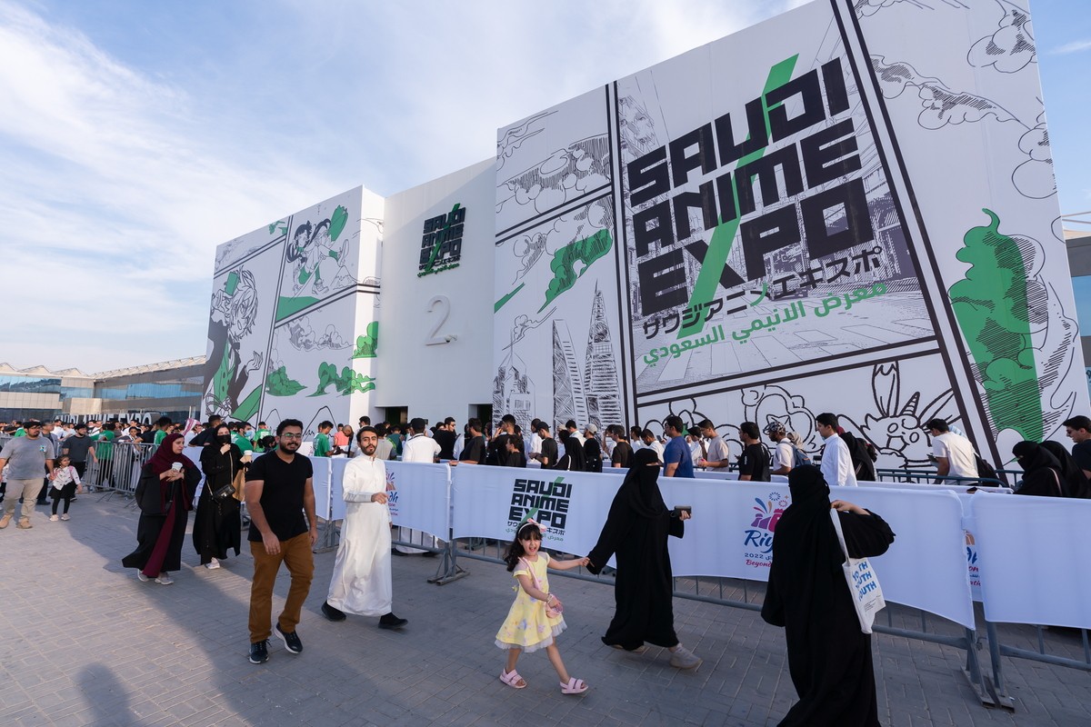 ＜サウジアニメエキスポ2022＞3年ぶり開催にファン熱狂　“肌の露出”制限、緩和傾向に