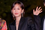 【写真】前田敦子、深Vネックスーツで輝く美しさ！＜第35回東京国際映画祭＞