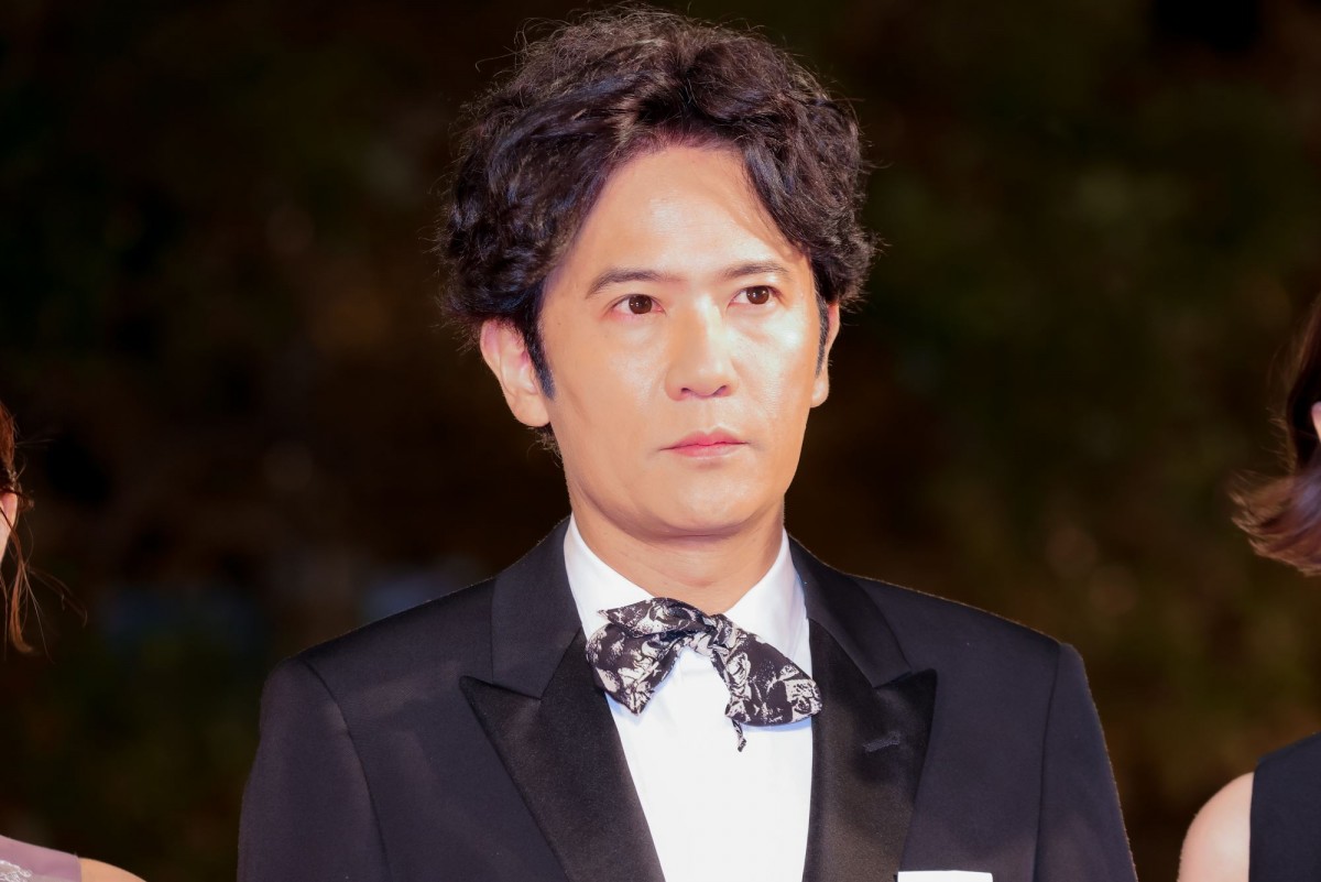 稲垣吾郎、ファンのかけ声に照れ笑い「爽やか…ありがとうございます」＜第35回東京国際映画祭＞