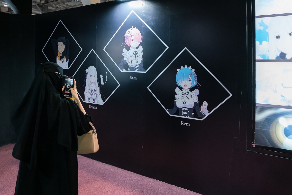 ＜サウジアニメエキスポ2022＞3年ぶり開催にファン熱狂　“肌の露出”制限、緩和傾向に
