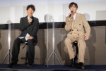 映画『月の満ち欠け』公開直前イベントに登場した大泉洋、目黒蓮（Snow Man）