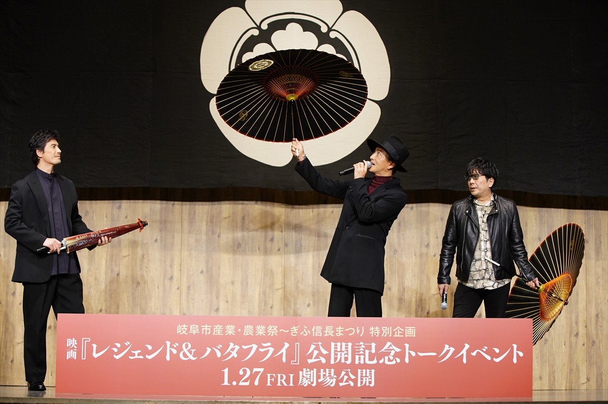 木村拓哉“信長”姿で「出陣じゃ！」「ぎふ信長まつり」パレードに1万5千人が熱狂　