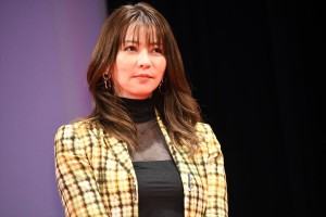 香里奈、映画『そして僕は途方に暮れる』完成披露試写会舞台挨拶に登場