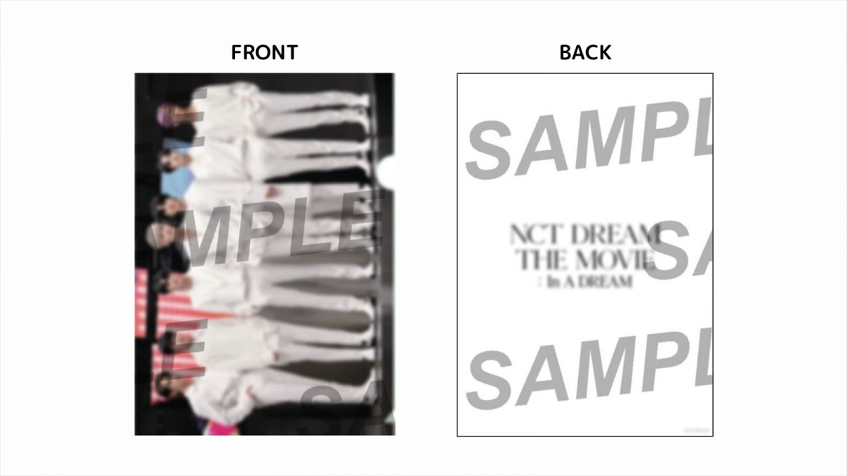 NCT DREAM映画、第2弾入場者プレゼント「クリアファイル」配布決定　声ナシ応援上映第2弾も開催に