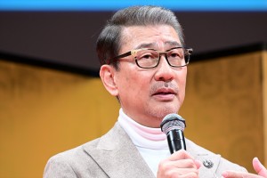中井貴一、映画『嘘八百 なにわ夢の陣』完成披露試写会に登場