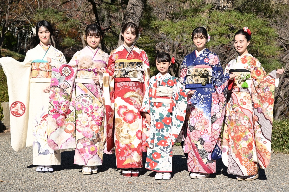 『舞いあがれ！』浅田芭路、晴れ着姿で挨拶「普段は無邪気です」　福原遥への憧れも語る
