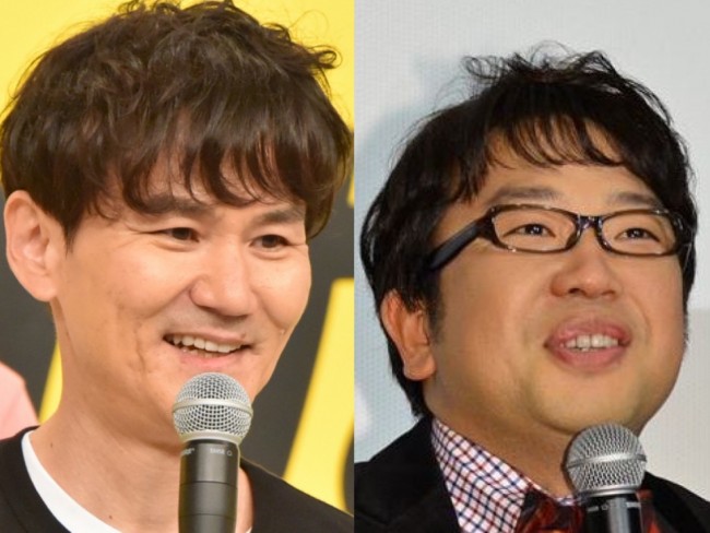 ブラックビスケッツの(左から)南原清隆、天野ひろゆき