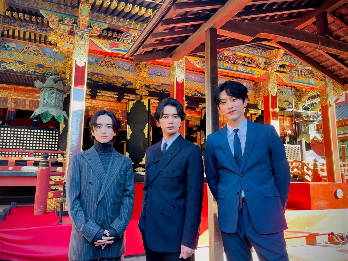 『どうする家康』松本潤＆杉野遥亮＆板垣李光人、「誕辰祭」参列し家康公の誕生日をお祝い