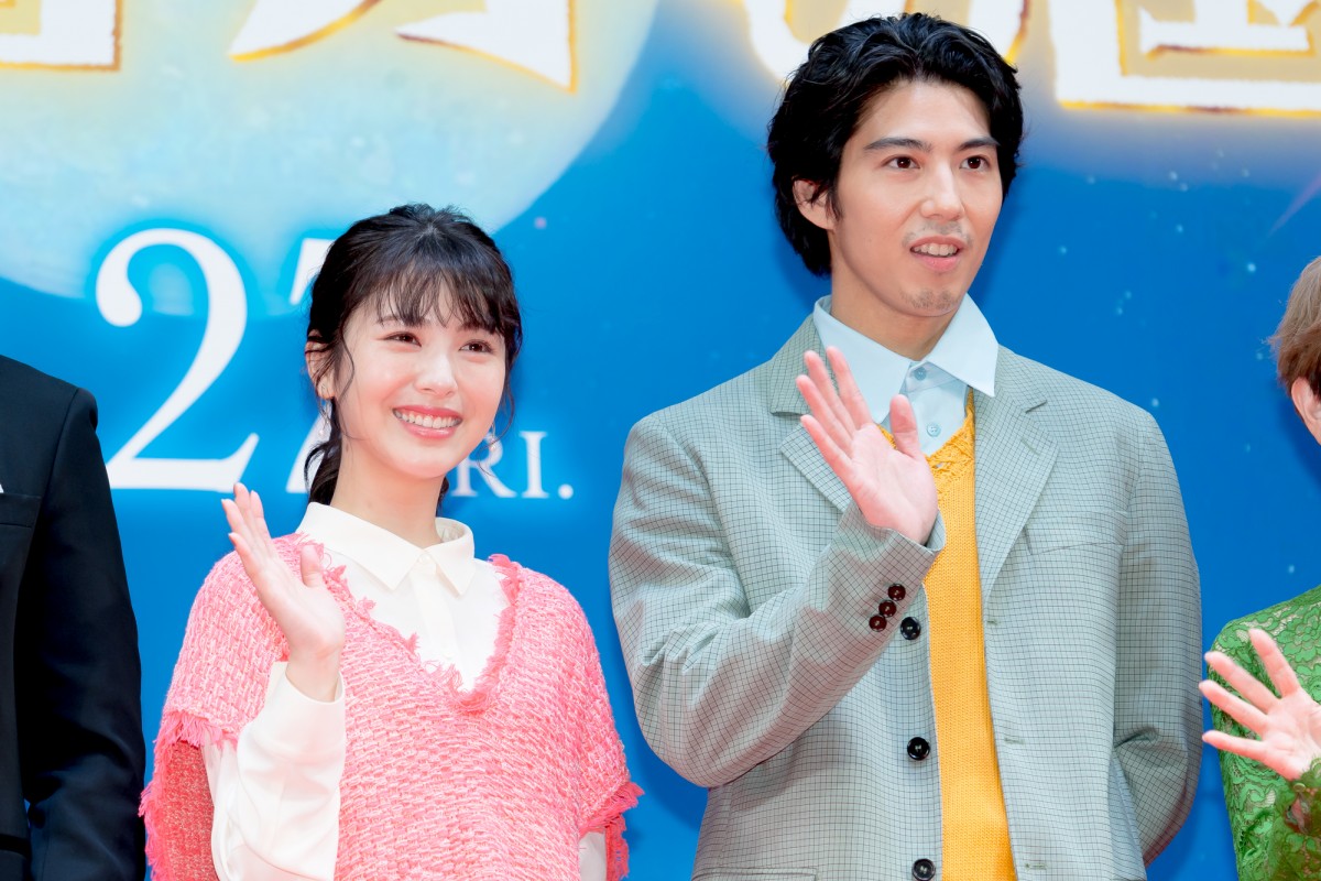 浜辺美波、アフレコで賀来賢人に感謝「すごくホッとしました」