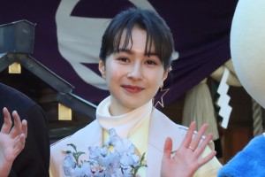 「ドラマ『失恋めし』配信開始記念！ご祈祷イベント」に出席した安藤ニコ