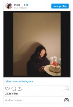 上白石萌歌、姉・萌音の誕生日を祝福　※「上白石萌歌」インスタグラム