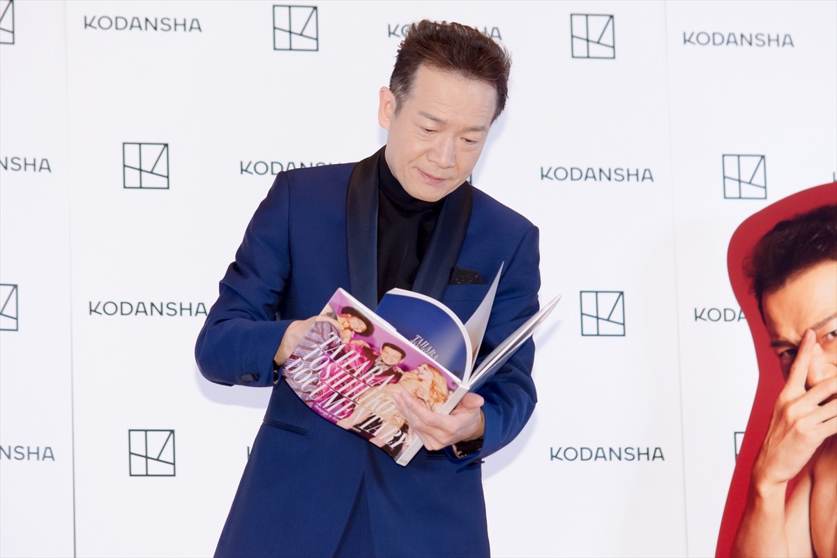 田原俊彦、還暦記念写真集で赤ふんどし姿披露　撮影前は「ちょっとビビってた」