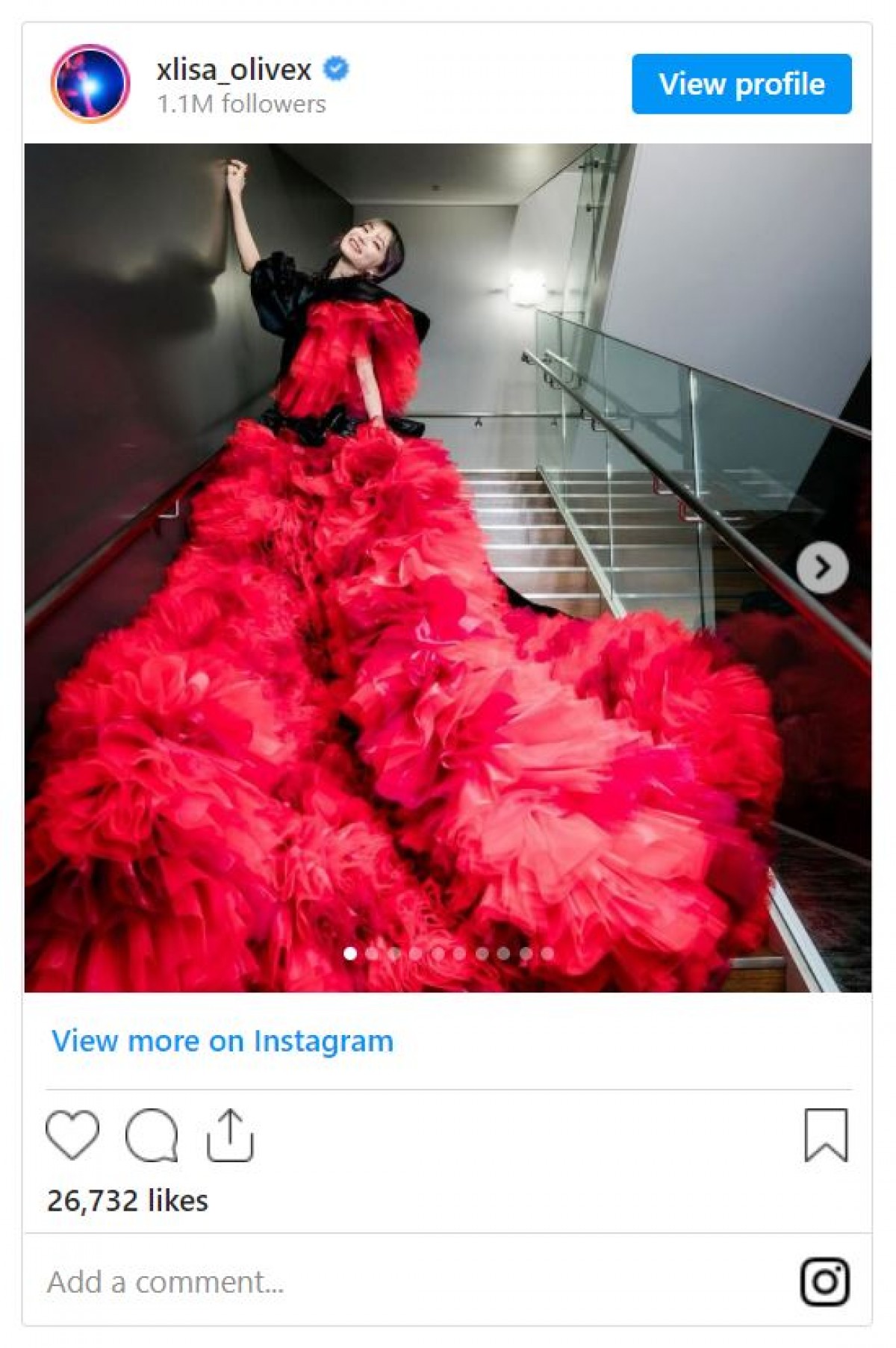 LiSA 紅白でのゴージャス衣装の秘話公開　ファンも「美しすぎます」と絶賛