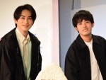 映画『チェリまほ THE MOVIE』完成直前イベントに登壇した（左から）町田啓太、赤楚衛二